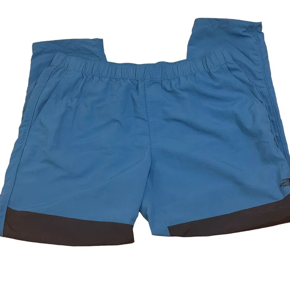 The North Face Men's Nylon Blue Class V Flash-Dry Elastic Waist Sweat Pants - XL